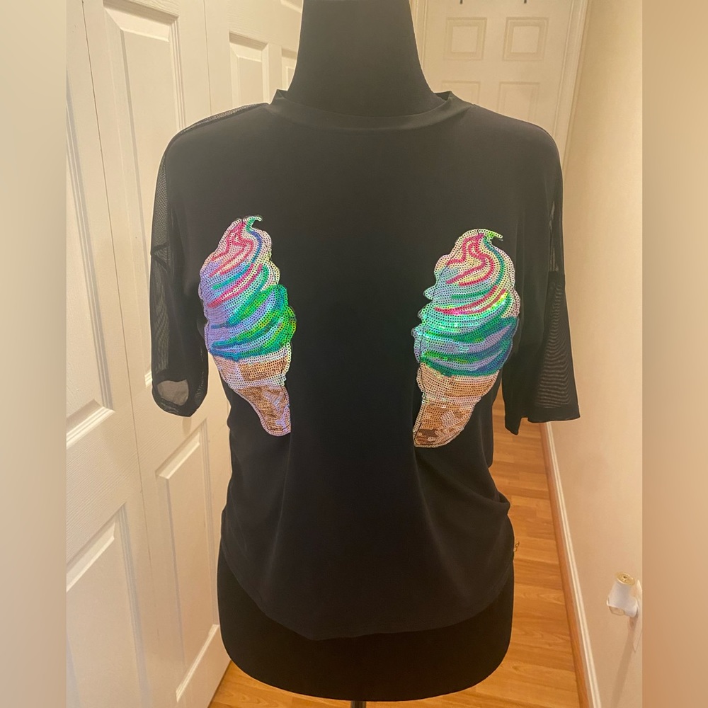 Cute & Fun Sheer Blouse
